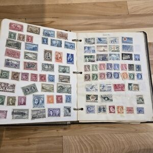 Vintage Stamp Collection